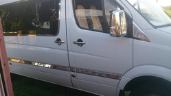 Mercedes Sprinter W906 2006–2018 Ovilistat (ruostumaton teräs) ExtraLong. Carmos - turkkilainen ruostumaton teräs kuva 5