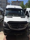 Mercedes Sprinter W906 2006–2018 Tuulilasin aurinkolippa rungolla V1 (kiiltävä musta, 5 mm) kuva 5