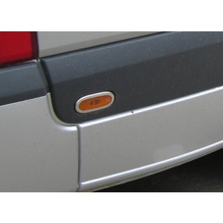Äärivalojen kehykset (6 kpl, ruostumaton teräs) Volkswagen Crafter 2006–2016 kuva 2