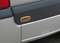 Volkswagen Crafter 2006–2016 Äärivalojen kehykset (6 kpl, ruostumaton teräs) kuva 2
