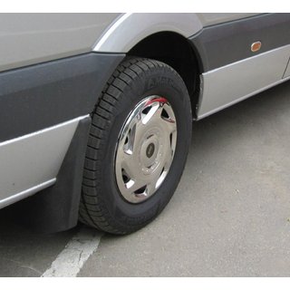 Ruostumattomasta teräksestä valmistetut OEM-pölykapselit (1-osainen, 4 kpl) Mercedes Sprinter W906 2006–2018 kuva 4