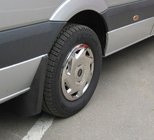 Mercedes Sprinter W906 2006–2018 Ruostumattomasta teräksestä valmistetut OEM-pölykapselit (1-osainen, 4 kpl) kuva 4