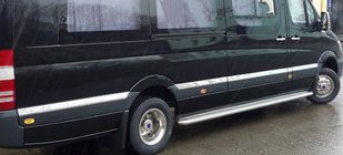 Mercedes Sprinter W906 2006–2018 Ovilistat (ruostumaton teräs) ExtraLong. Carmos - turkkilainen ruostumaton teräs kuva 3