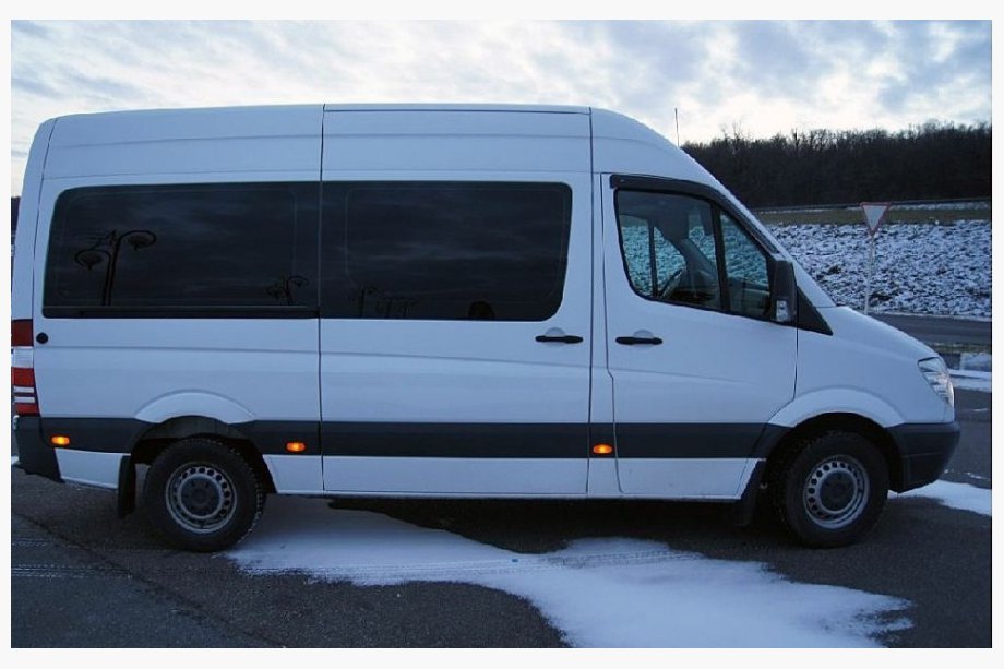 Mercedes Sprinter W906 2006–2018 Liimattavat ikkunatuulisuojat (2 kpl, DDU-CBR) Image