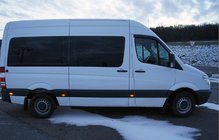 Mercedes Sprinter W906 2006–2018 Liimattavat ikkunatuulisuojat (2 kpl, DDU-CBR) kuva 1