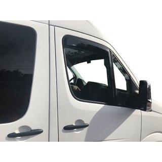 Liimattavat ikkunatuuliohjaimet (2 kpl, HIC) Mercedes Sprinter W906 2006–2018 kuva 4