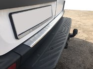 Mercedes Sprinter W906 2006–2018 Mattapintainen takapuskurin suojalista (Omsa, ruostumaton teräs) kuva 1
