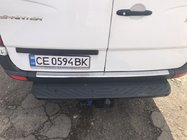 Mercedes Sprinter W906 2006–2018 Mattapintainen takapuskurin suojalista (Omsa, ruostumaton teräs) kuva 3