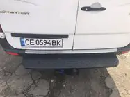 Volkswagen Crafter 2006–2016 Takapuskurin suojalista MATTA (Omsa, ruostumaton teräs) kuva 4