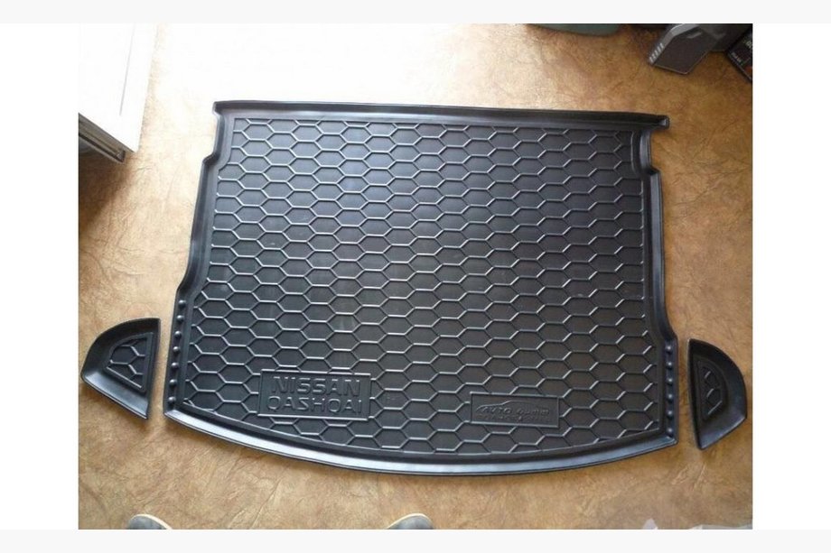Nissan Qashqai 2007–2010 Tavaratilan matto täysikokoiselle varapyörälle (Autogumm, kumi) Image