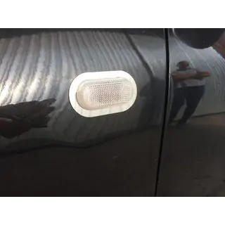 Suuntavilkun kehykset (2 kpl, ruostumaton teräs) Renault Duster 2008–2017 kuva 1