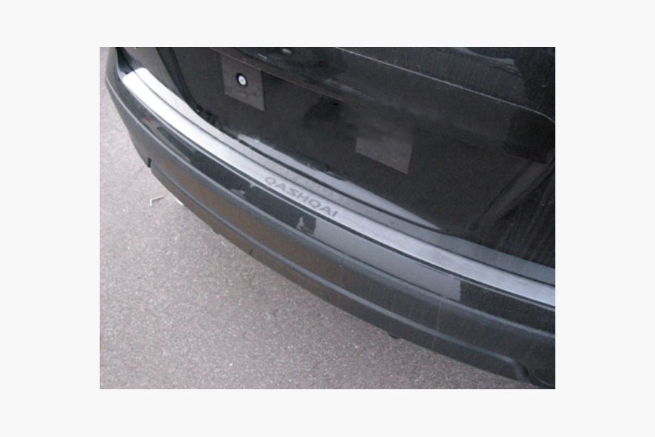 Nissan Qashqai 2007–2010 Takapuskurin suojalista Nataniko (ruostumaton teräs) +2 Image