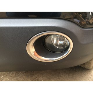 Sumuvalojen kehyslistat (2 kpl, ruostumaton teräs) Nissan Qashqai 2007–2010 kuva 1