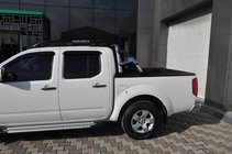 Nissan Navara 2006–2015 X5-tyyppiset sivuportaat (2 kpl, alumiini) kuva 3