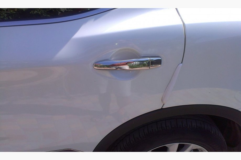 Nissan X-trail T32/Rogue 2014–2021 Ovenkahvan suojakuoret (4 kpl, ruostumaton teräs) Image