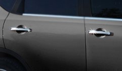 Nissan Qashqai 2010–2014 Ovenkahvan kromisuojat (4 kpl, ruostumaton teräs) Sirulla, OmsaLine - italialaista ruostumatonta terästä kuva 5