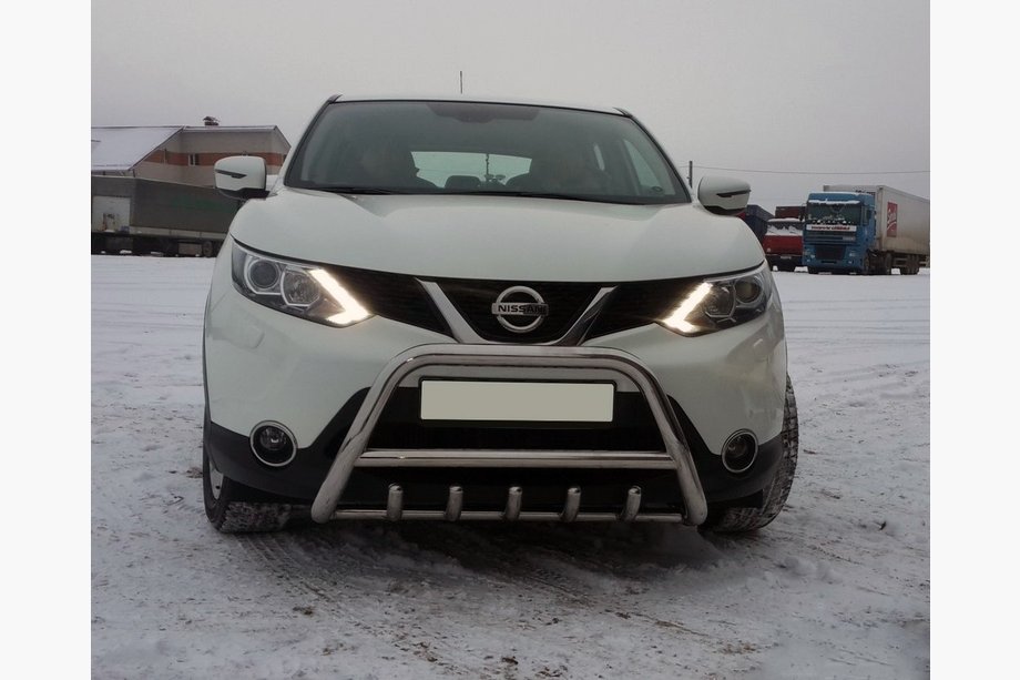 Nissan Qashqai 2014–2021 Karjapuskuri WT003 (ruostumaton teräs) Image