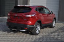 Nissan Qashqai 2014–2021 Allmond Black sivuaskelmat (2 kpl, alumiini) kuva 1