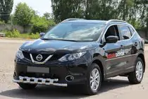 Nissan Qashqai 2014–2021 Etusuojakaari ST015 (ruostumaton teräs) kuva 1