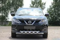 Nissan Qashqai 2014–2021 Etusuojakaari ST015 (ruostumaton teräs) kuva 2