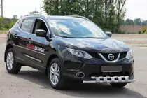 Nissan Qashqai 2014–2021 Etusuojakaari ST015 (ruostumaton teräs) kuva 3