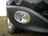 Nissan Qashqai 2007–2010 Sumuvalojen kehykset syvennyksellä (2 kpl, muovi) kuva 1