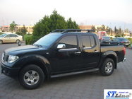 Nissan Navara/NP300 2016– Alkuperäiset kattokaiteet (poikkitangolla) Harmaa kuva 2