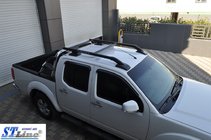 Nissan Navara/NP300 2016– Alkuperäiset kattokaiteet (poikkitangolla) Harmaa kuva 5