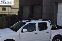 Nissan Navara/NP300 2016– Alkuperäiset kattokaiteet (poikkitangolla) Harmaa kuva 6