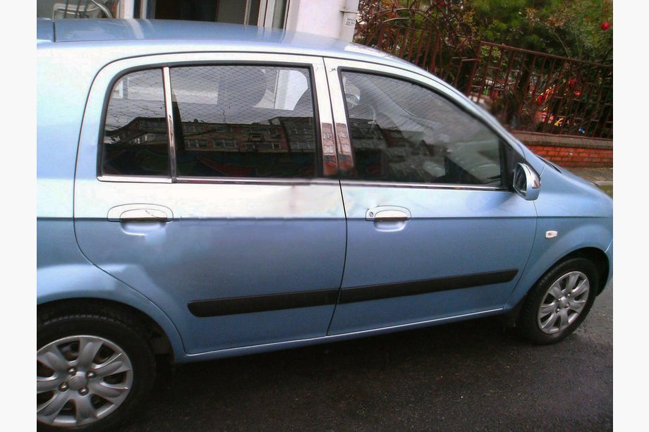 Hyundai Getz 2002– Pilarilistat (ruostumaton teräs) Image