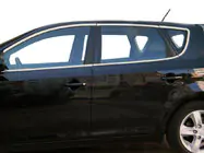 Kia Ceed 2007–2012 Täydellinen ikkunalistojen sarja (ruostumaton teräs) kuva 1
