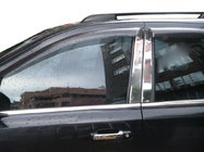 Kia Sorento I BL 2002–2009 Kromipilarilistat (6 kpl, ruostumaton teräs) kuva 1