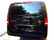 Mercedes Vito/V-class W447 2014– Kapea rekisterikilven ylälista (ruostumaton teräs) kuva 1