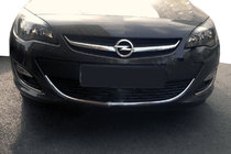 Opel Astra J 2009–2015 Etupuskurin suojalista (ruostumaton teräs) kuva 1
