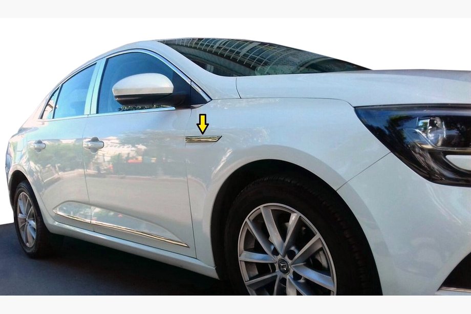 Renault Megane IV 2016–2025 Lokasuojan listat 2016-2020 (RST) Image