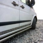 Mercedes Viano 2004–2014 Ovien reunalistat (oven reunaan, 8 osaa, ruostumatonta terästä) kuva 1