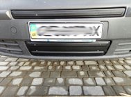 Opel Vivaro 2001–2015 Talvisuoja, alaosa (rekisterikilven alle) Matta, 2001-2007 kuva 2