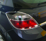 Opel Astra H 2004–2013 Takavalojen kromisuojat (HB, 2 kpl, muovi) kuva 1