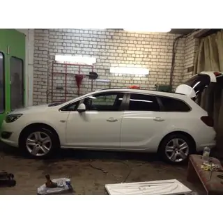 Täydelliset ikkunalistat (Sport Tourer, 12 kpl, ruostumaton teräs) Opel Astra J 2009–2015 kuva 4