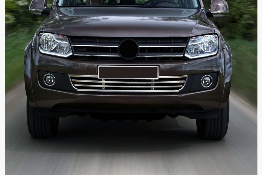 Volkswagen Amarok 2010–2022 Puskuriritilä (ruostumaton teräs) Image