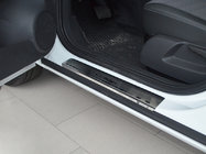 Opel Corsa C 2000–2006 Natanika Premium kynnyslistat (4 kpl, ruostumaton teräs) kuva 1