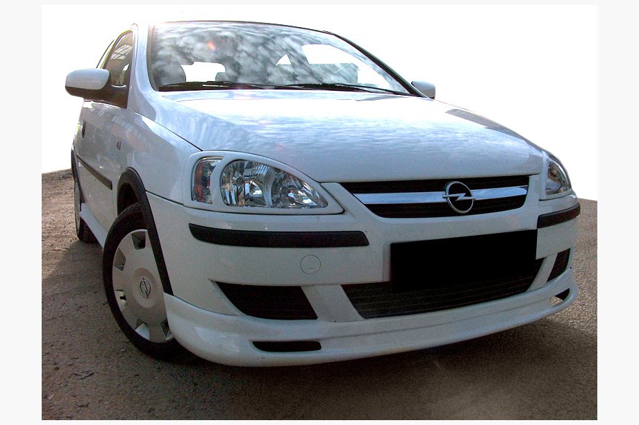 Opel Combo 2002–2012 Etupuskurin alalippa (maalattava) Image