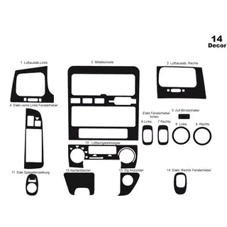Kojelaudan listat (1995-1998) Toyota Carina E 1992–1997 kuva 2