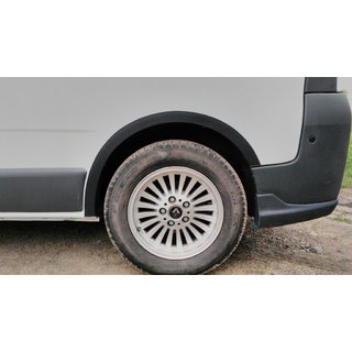 Pyöränkaarilistat (4 kpl, mustat) Nissan Primastar 2002–2014 kuva 3