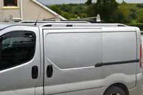 Nissan Primastar 2002–2014 Skyport-kattokaiteet (harmaat) kuva 2