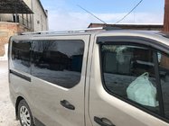 Renault Trafic 2015– Kromatut kattokaiteet Lyhyt, muovijalat kuva 4