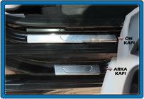 Citroen C-Elysee 2013–2022 OmsaLine kynnyslistat (4 kpl, ruostumaton teräs) kuva 1