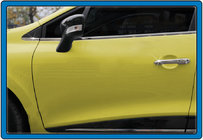 Renault Clio IV 2012–2019 Ovenkahvojen kuoret HB (4 kpl, ruostumaton teräs) Carmos - turkkilainen teräs kuva 2