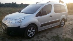 Peugeot Partner Tepee 2008–2018 Kromatut kattokaiteet kuva 5