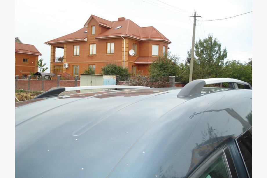 Volkswagen Caddy 2010–2015 Kromatut kattokaiteet Maxi-alusta, muovijalka Kuva 5